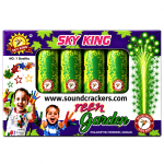 Green Garden [5 Pcs] (Green colour Fountain with Crackling)