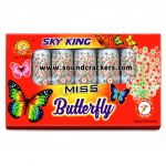 Miss Butterfly [5 Pcs](Red&Green Fountain with Crackling)