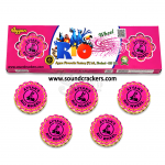 Ayyan Rio Wheel (pink colour wheel)[5 Pcs]