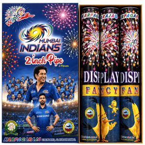 2 inch Fancy (3 pcs - 3 colours) "Mumbai Indians"