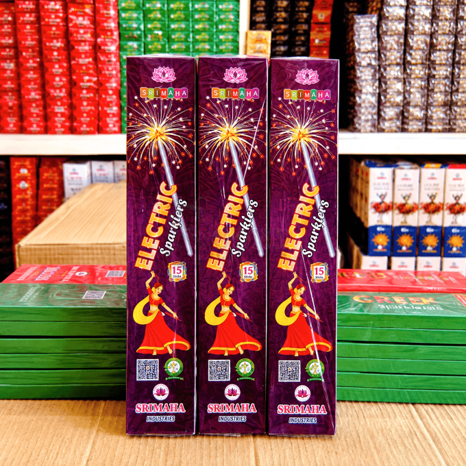 15 CM Electric Sparkler (10 Pcs)