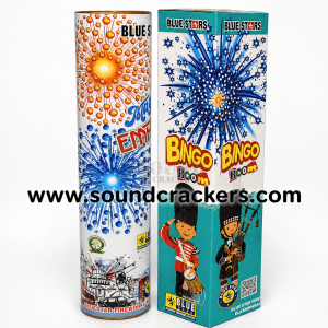 4 inch "Bingo Boom" (Pink colour Skyshot)(1 Pcs)