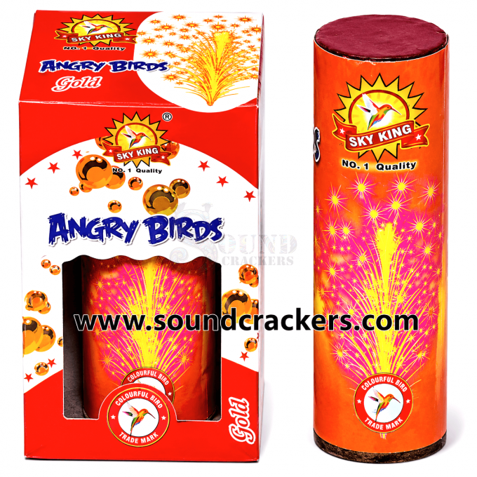 Angry Bird (GOLD-Yellow Colour)1 Pcs