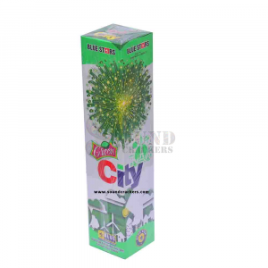 4 inch Green City (1 Pcs)