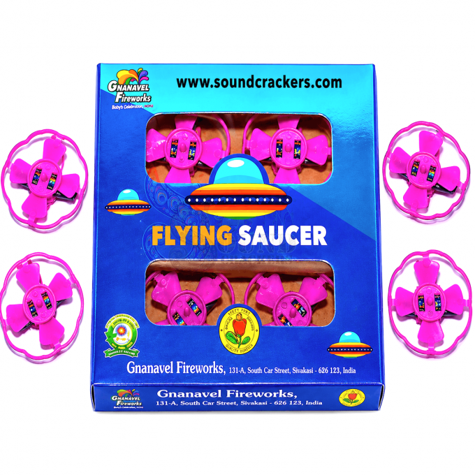 Drone / Flying Saucer (4 Pcs)