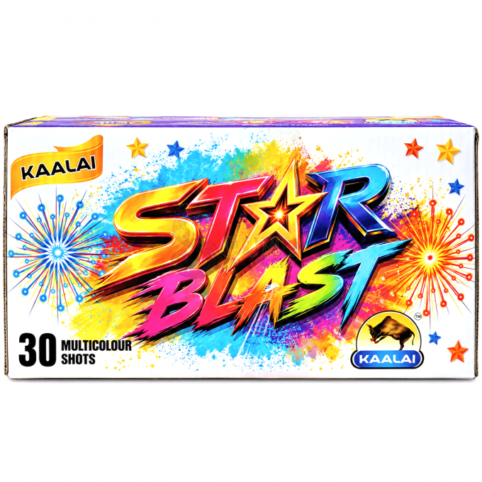30 Shot Multicolour with crackling (Special)[1 Pcs]