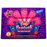 Pink colour Peacock (Ajanta)(1 Pcs)