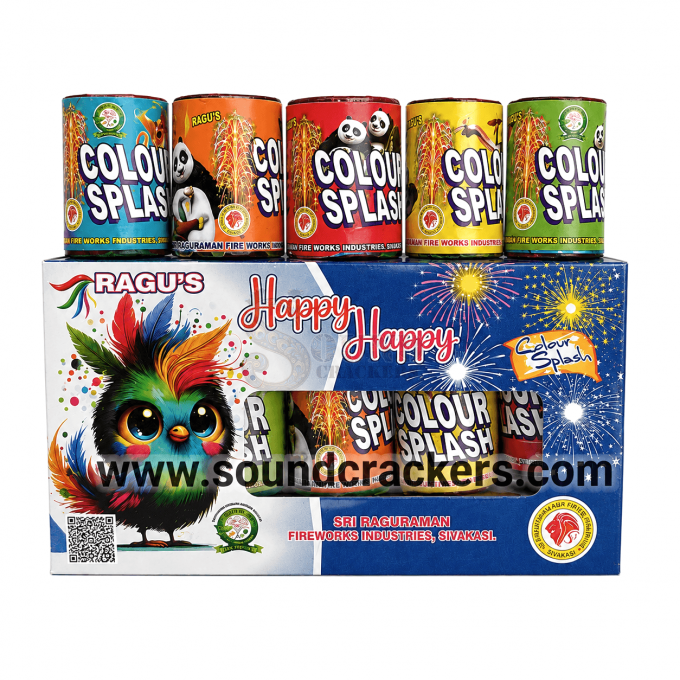 Happy Happy colour splash (5 Pcs)