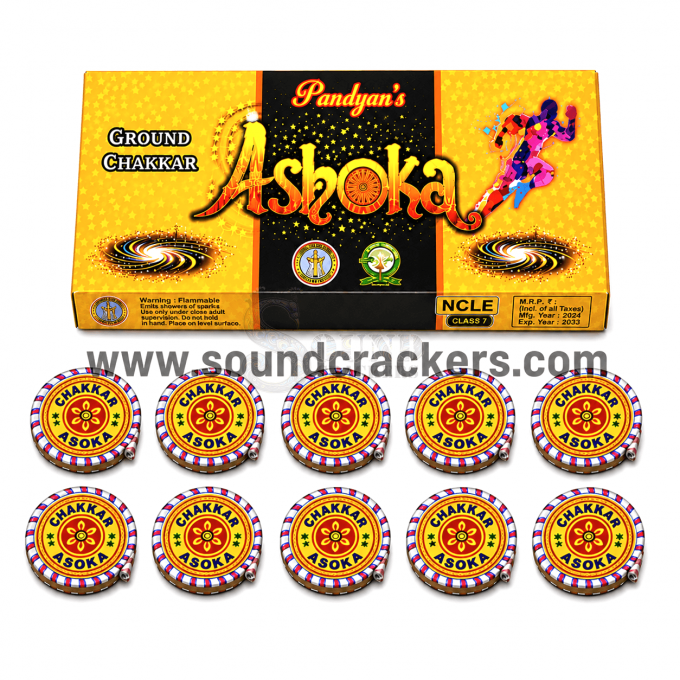 Ground Chakkar Asoka (10 Pcs)