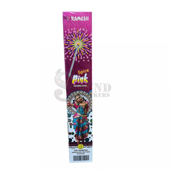 15 CM Pink Colour Sparkler (10 Pcs)