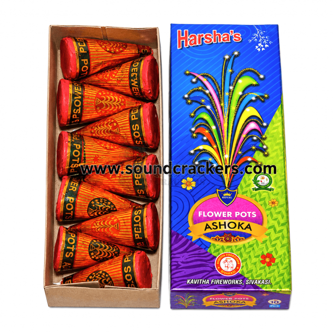 Flower Pots  Asoka( premium Quality) (10 Pcs)