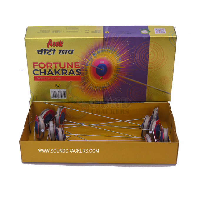 Wire Chakkaram [ Fortune chakras]Asok Brand(10 Pcs)